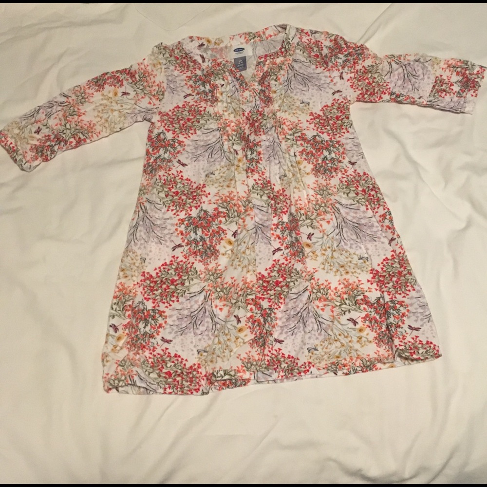 💐💐Floral multi color A Line Dress
